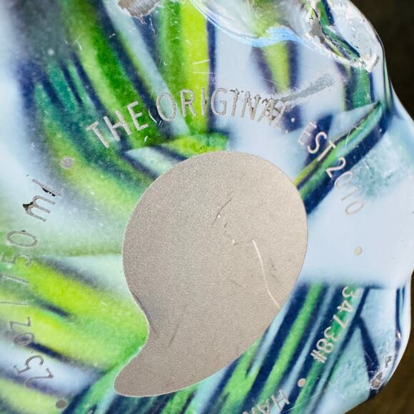 Swell Large 25 oz Waikiki Tropical Palm Tree Fern Stainless Steel Water Bottle - Picture 14 of 15